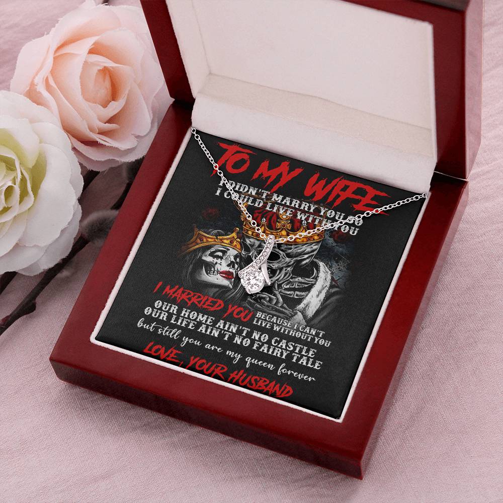 To My Wife Alluring Beauty Necklace 1 Alluring Beauty Necklace