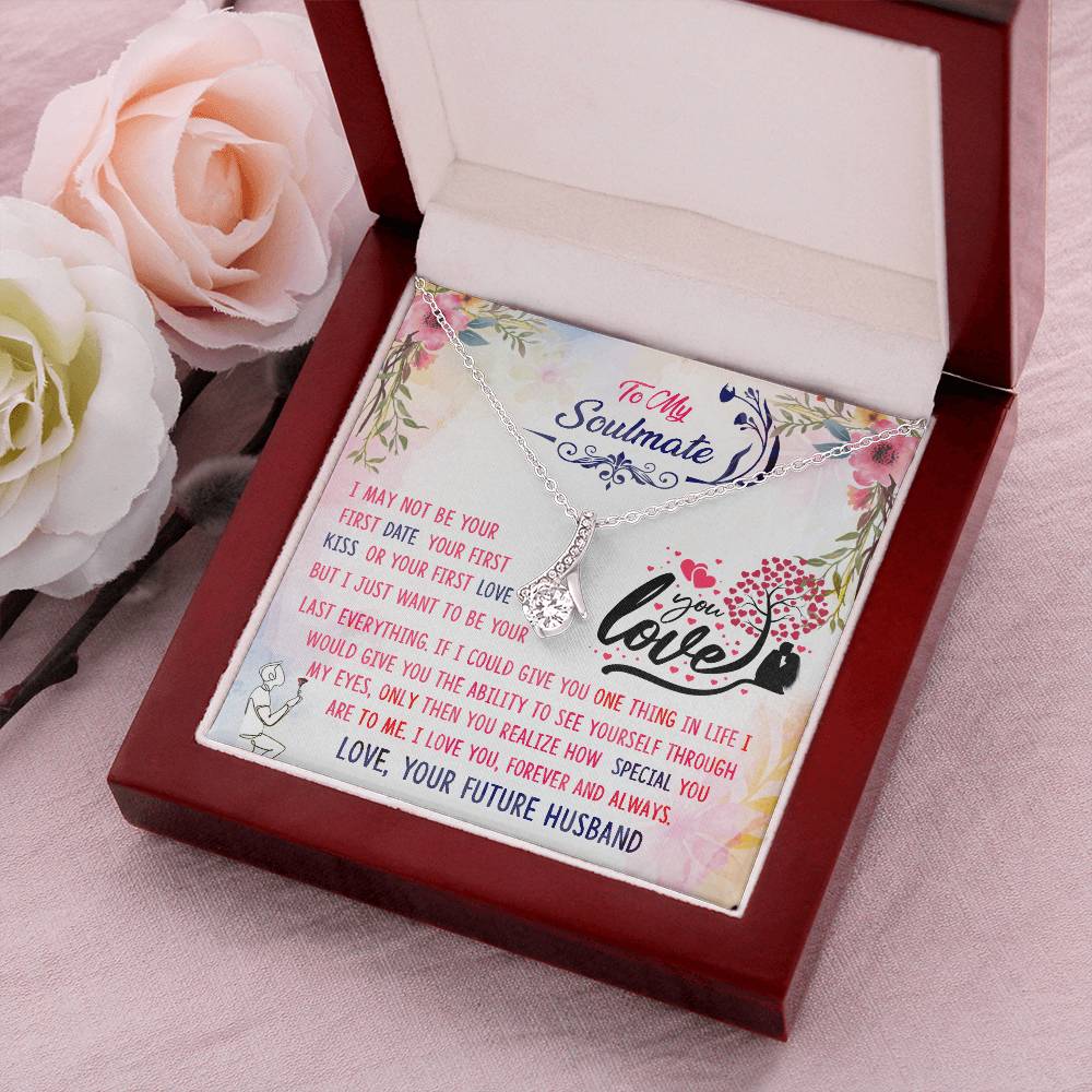 Sentimental Gift For Future Wife Alluring Beauty Necklace