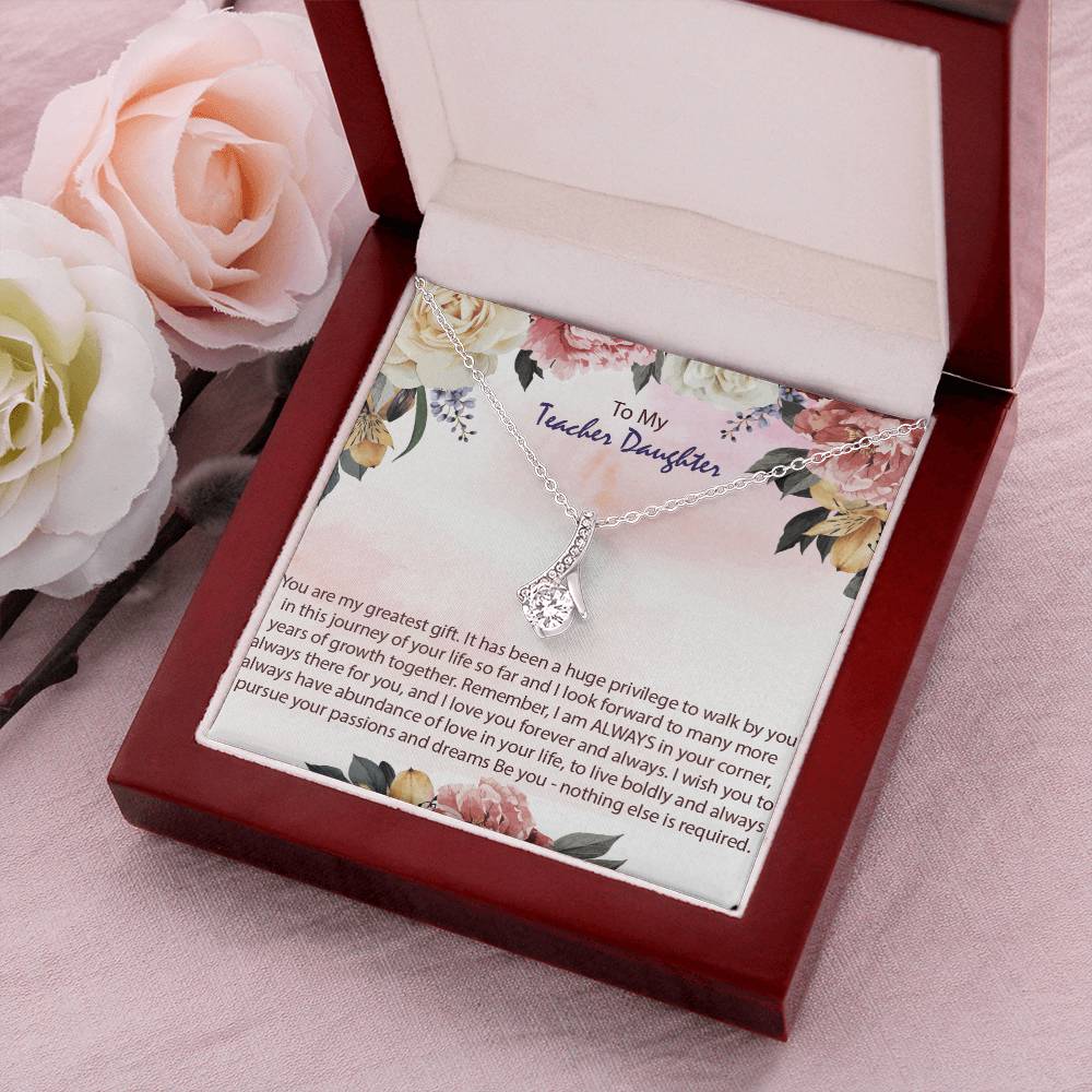 Alluring Necklace For Teacher Daughter Alluring Beauty Necklace