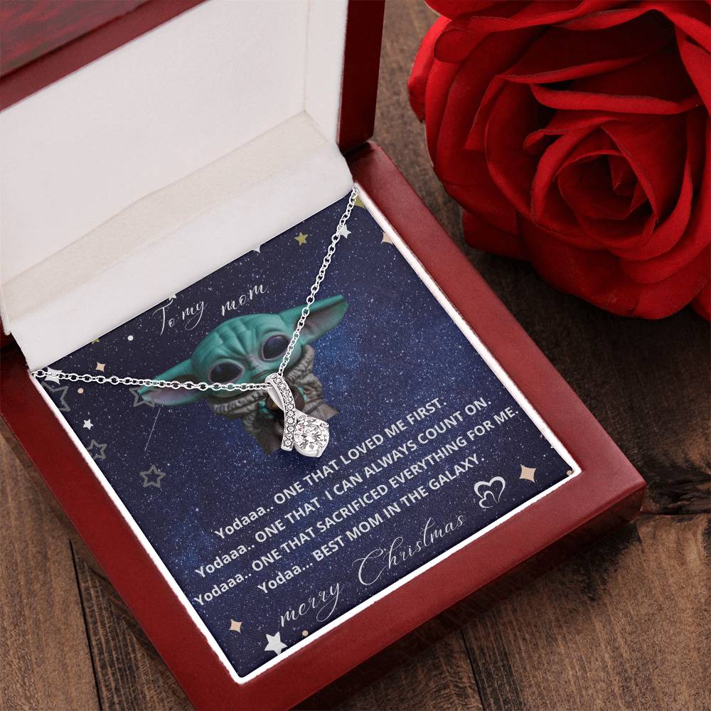 Christmas Gift To Mom Alluring Beauty Necklace