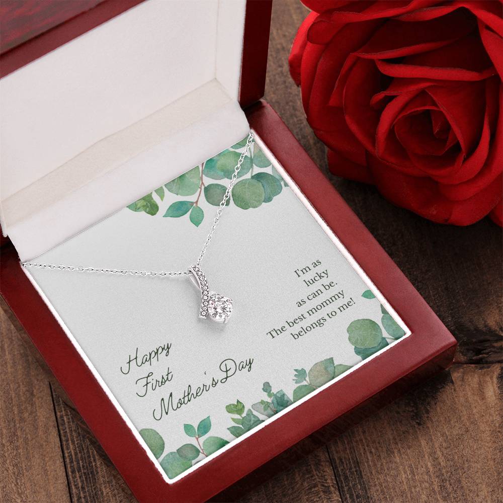 Premium Alluring Necklace Customize Gift For Your Loving Mom Alluring Beauty Necklace