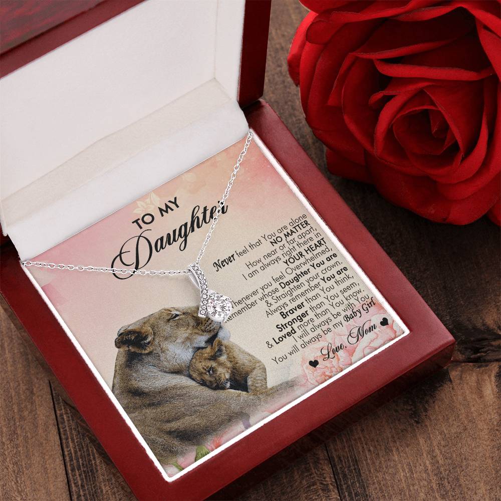To My Daughter Alluring Beauty Necklace 11 Alluring Beauty Necklace