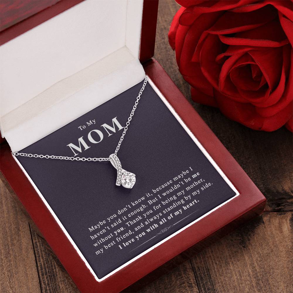 To My Mom - Alluring Necklace - Perfect Gift For Mothers Day 1 Alluring Beauty Necklace