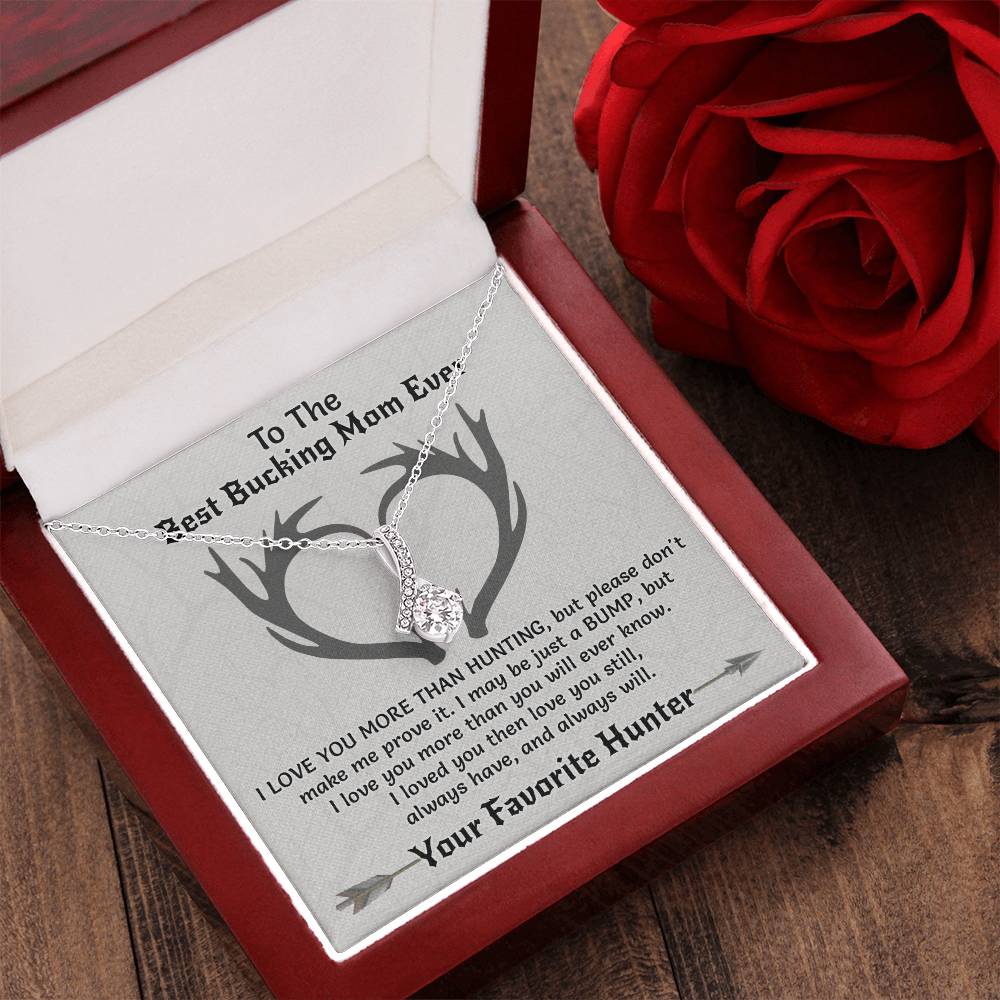 Best Bucking Mom Ever - Necklace Alluring Beauty Necklace