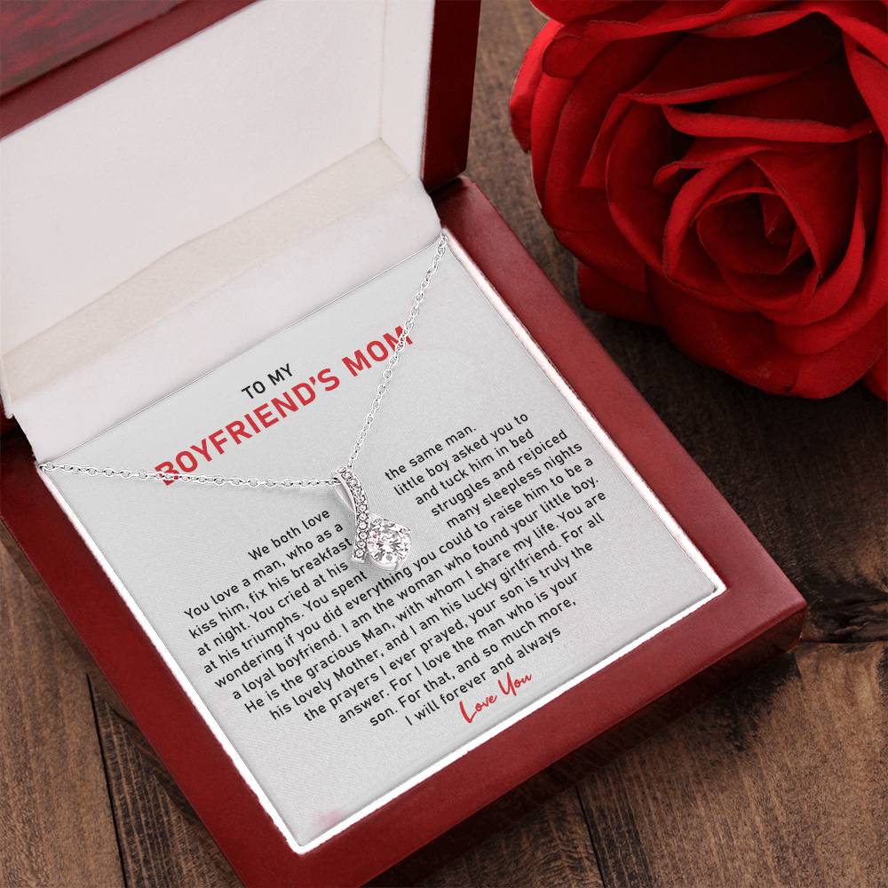 To My Boyfriend's Mom - Alluring Beauty Necklace Alluring Beauty Necklace