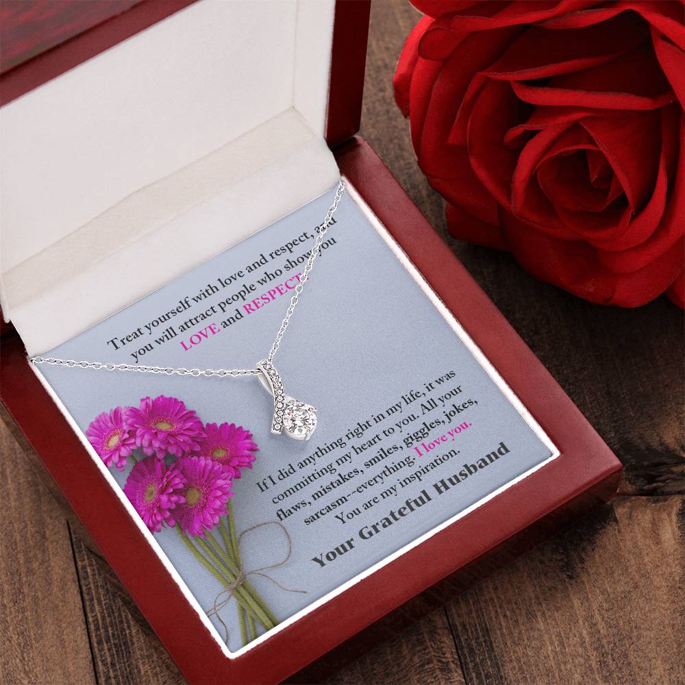 Romantic Wife Gift To My Wife Necklace For Anniversary Gift Last Minute Wife Christmas Gifts For Wife Gifts To Wife Necklace For My Wife Alluring Beauty Necklace