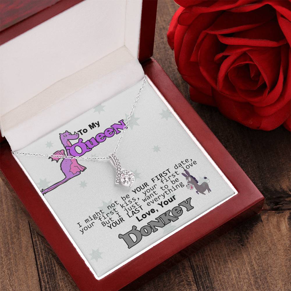 To My Queen - Love Your Donkey - Alluring Beauty Necklace Alluring Beauty Necklace