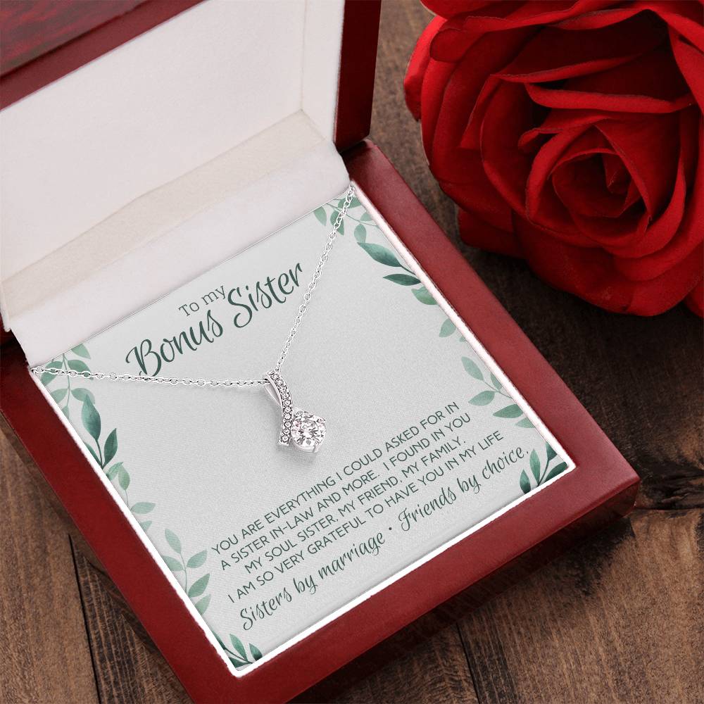Sister-In-Law Gift From Bride Alluring Pendant Alluring Beauty Necklace