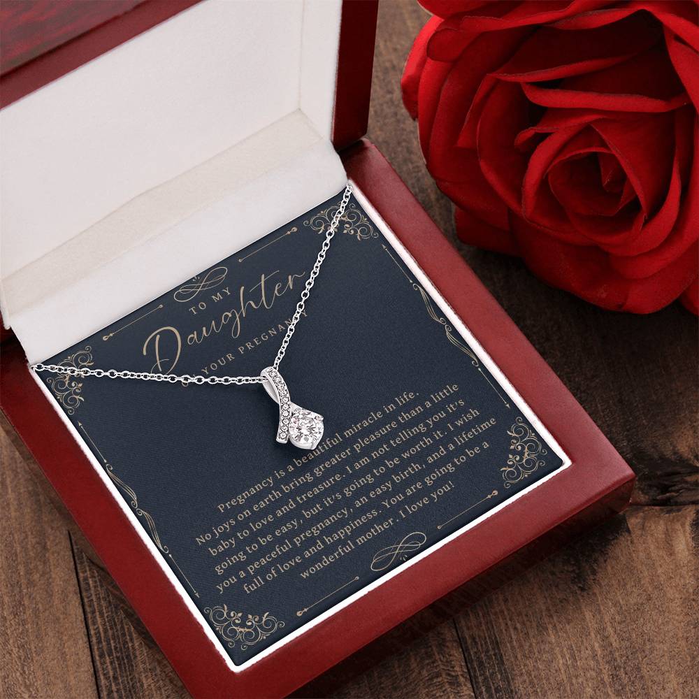 Pregnancy Gift For Daughter Baby Shower Gift Mom To Be Gift Expecting Mom Gift Pregnant Daughter Gift From Mom New Mom Mom To Be Alluring Beauty Necklace