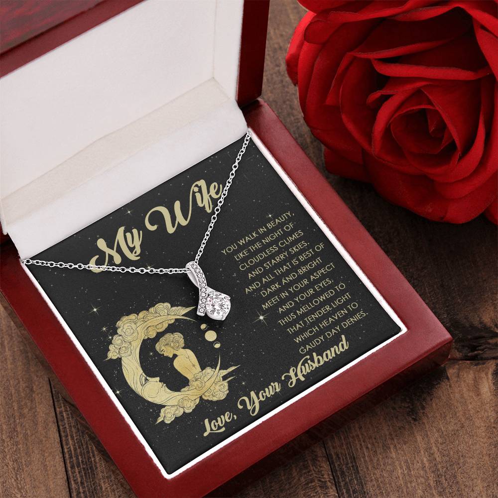 Alluring Necklace For Your Wife - 526 Alluring Beauty Necklace