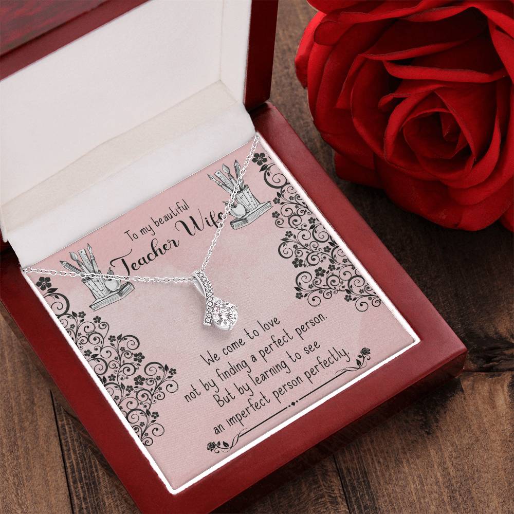 Beautiful Teacher Wife Alluring Beauty Necklace