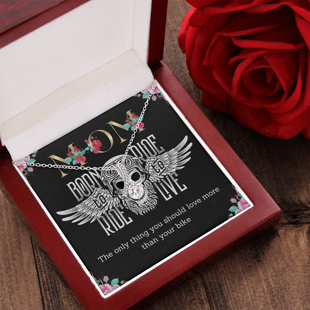 Biker Mom Beautiful Gift Alluring Beauty Necklace