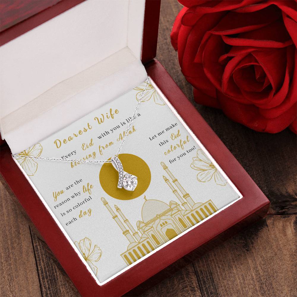 Beautiful Eid Gift For Wife 1 Alluring Beauty Necklace