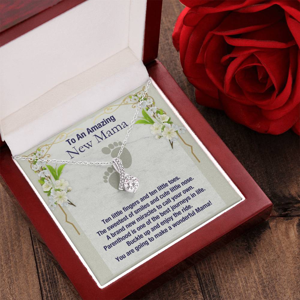 Amazing New Mama Necklace Alluring Beauty Necklace