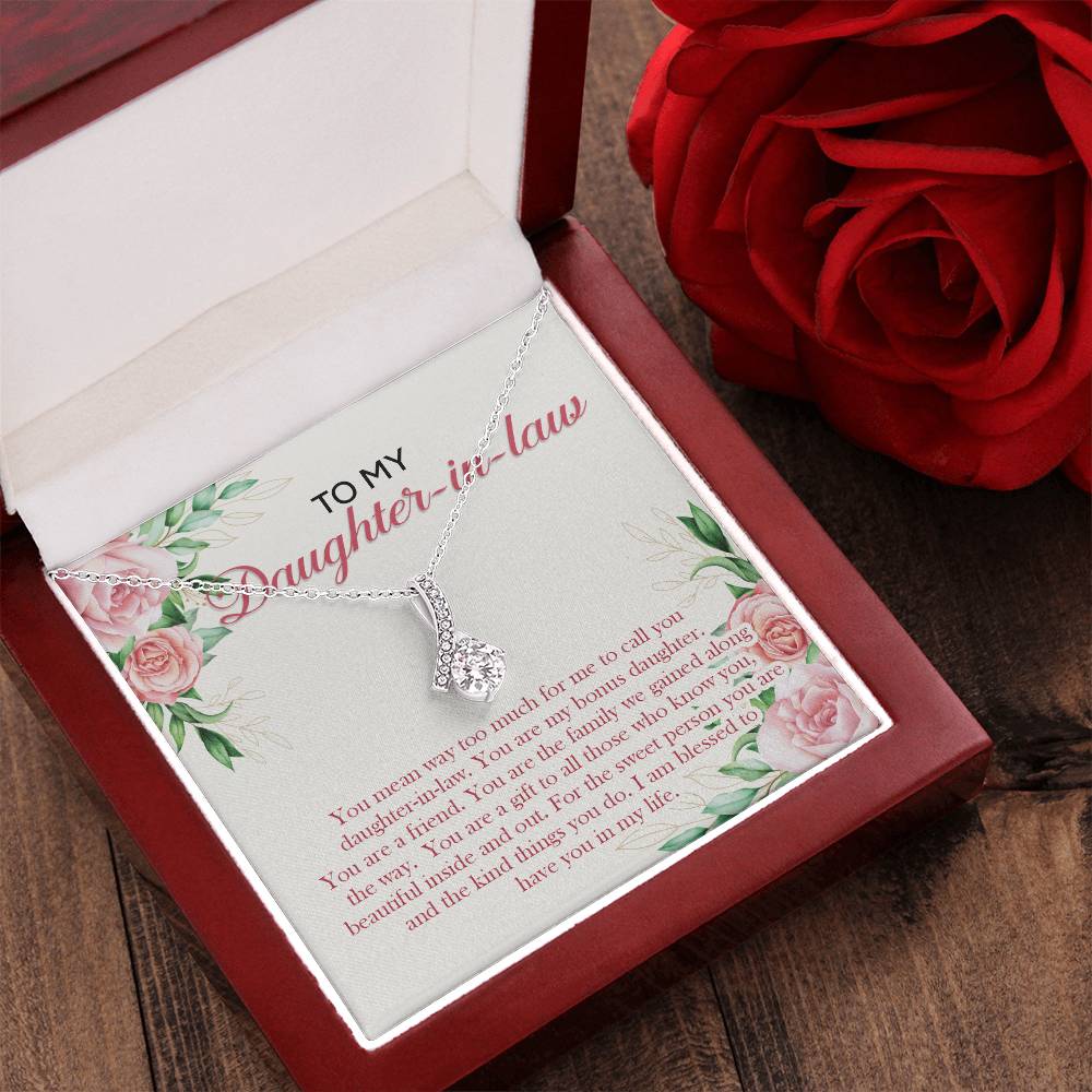 Alluring Beauty Necklace For Daughter-In-Law Alluring Beauty Necklace