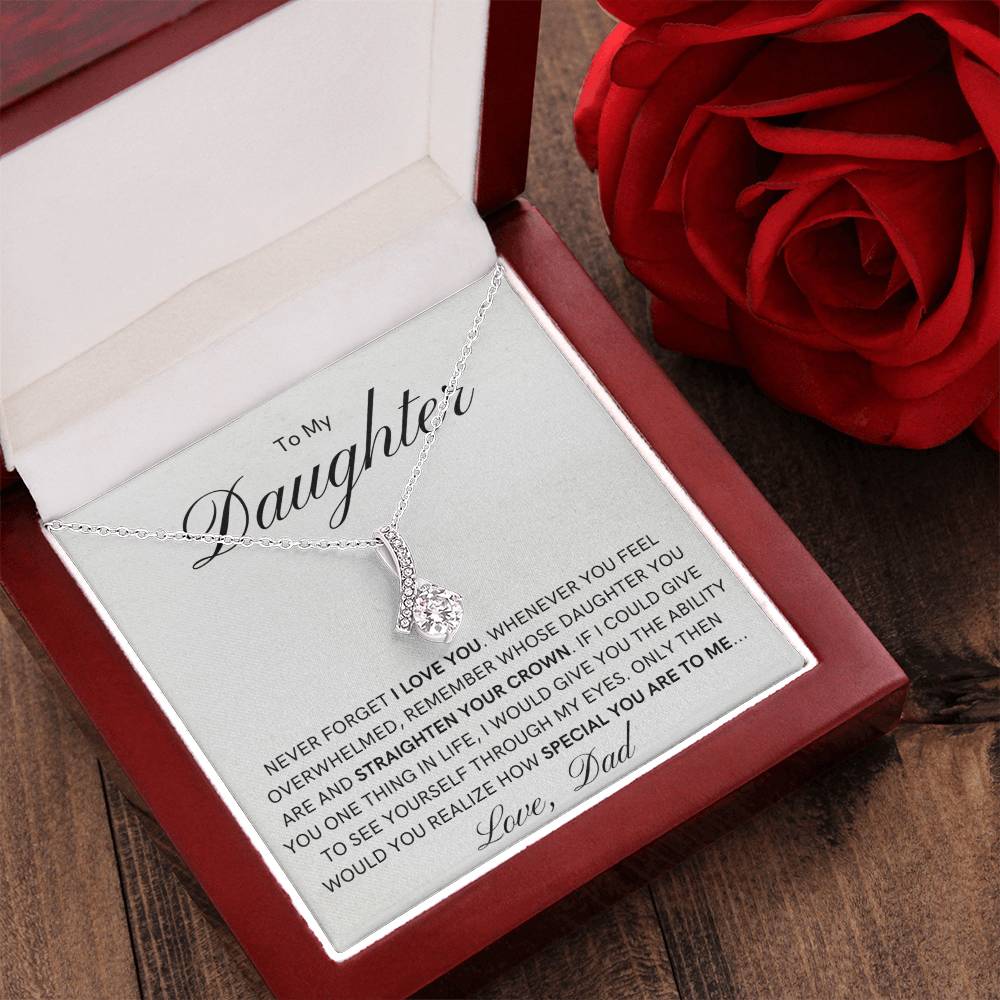 To My Daughter - Special - Necklace Alluring Beauty Necklace