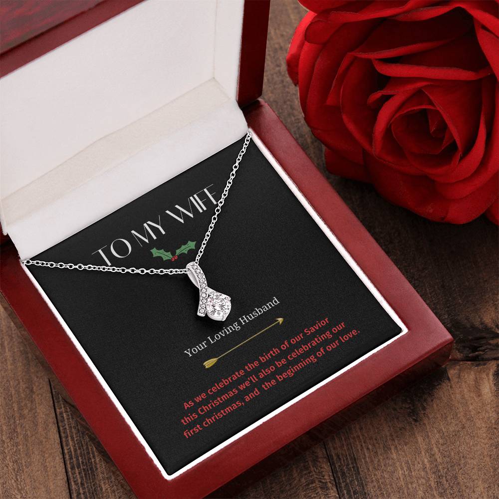 Beautiful Mesmerizing Christmas Pendent Gift For Your Wife Alluring Beauty Necklace