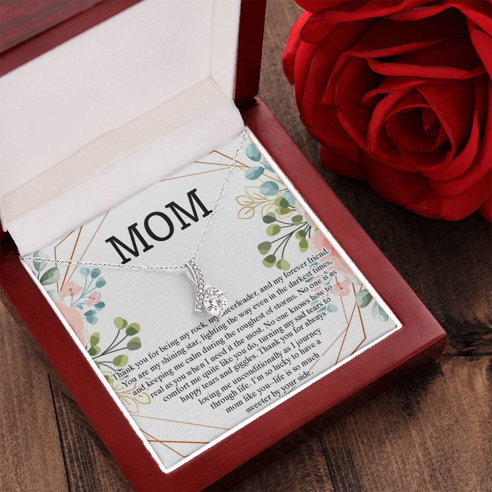 Mom Necklace Mother Necklace Mother's Day Gift For Mom Mother's Day Necklace Mother Daughter Gift Alluring Beauty Necklace Alluring Beauty Necklace