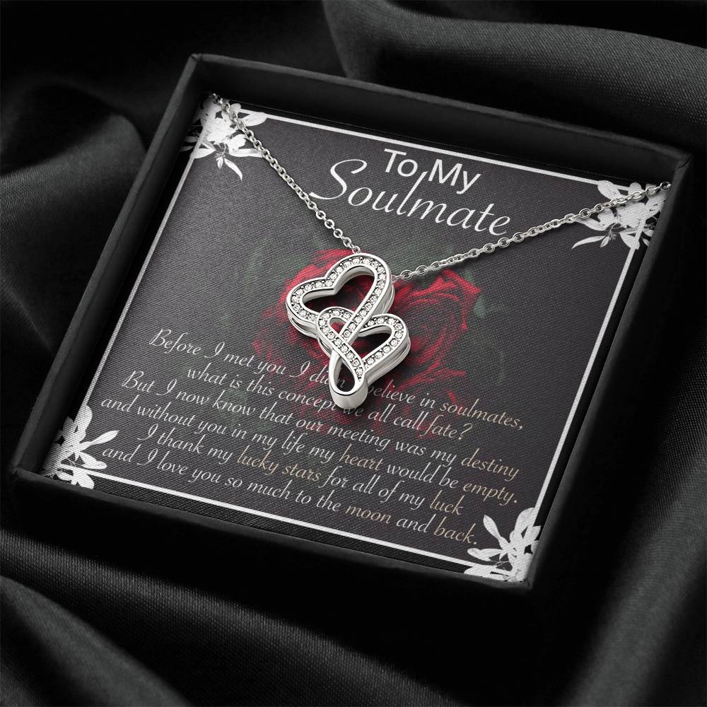 Double Heart Soulmate Double Hearts Necklace