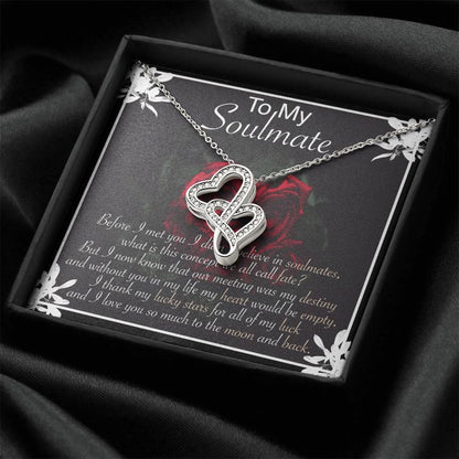 Double Heart Soulmate Double Hearts Necklace