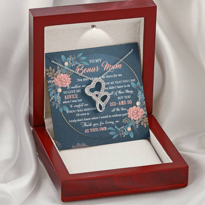 Nvst-220198-Bonus Mum Double Hearts Necklace