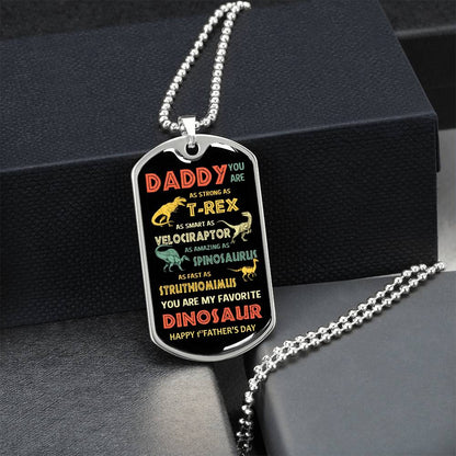 Gift For Father's Day - Luxury Necklace - Army Tag Necklace, Dog Tag Necklace