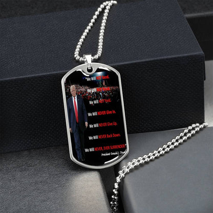 Proud Patriots - Army Tag Necklace, Dog Tag Necklace