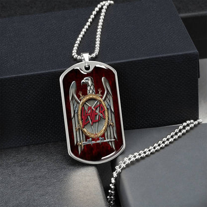 Slayer Chain - Army Tag Necklace, Dog Tag Necklace