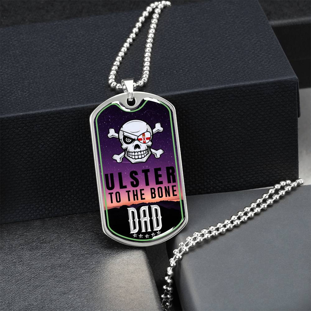 Ulster Flag, Northern Ireland Flag Of Ulster, Ulster Symbol, Ulster, Historic Ulster, Northern Ireland, Irish, Ireland - Army Tag Necklace, Dog Tag Necklace