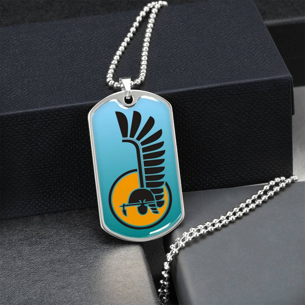 Gorgeous Dog Tag For Polish First Armoured Division - Army Tag Necklace, Dog Tag Necklace