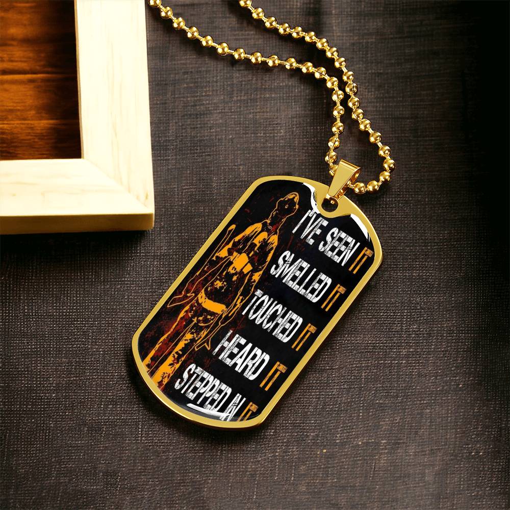 Firefighter Chain - Army Tag Necklace, Dog Tag Necklace