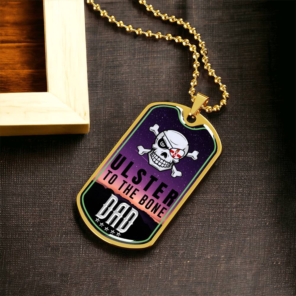 Ulster Flag, Northern Ireland Flag Of Ulster, Ulster Symbol, Ulster, Historic Ulster, Northern Ireland, Irish, Ireland - Army Tag Necklace, Dog Tag Necklace