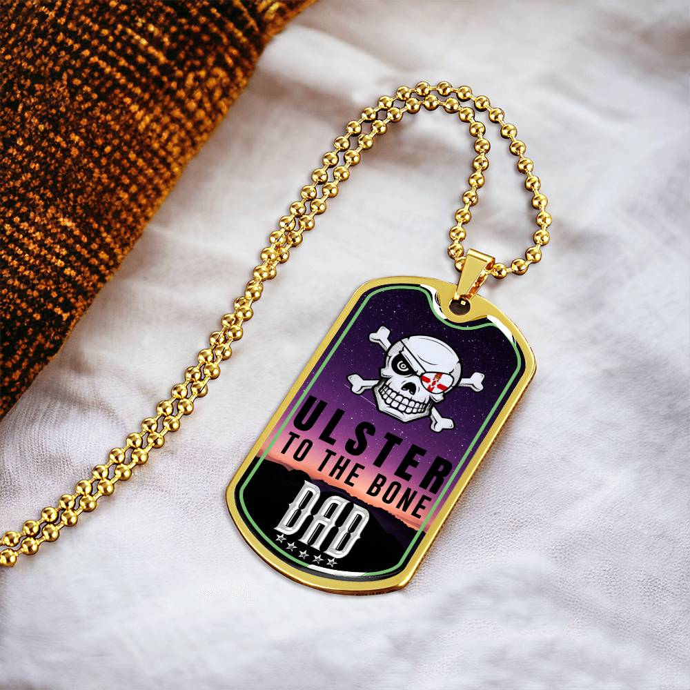 Ulster Flag, Northern Ireland Flag Of Ulster, Ulster Symbol, Ulster, Historic Ulster, Northern Ireland, Irish, Ireland - Army Tag Necklace, Dog Tag Necklace