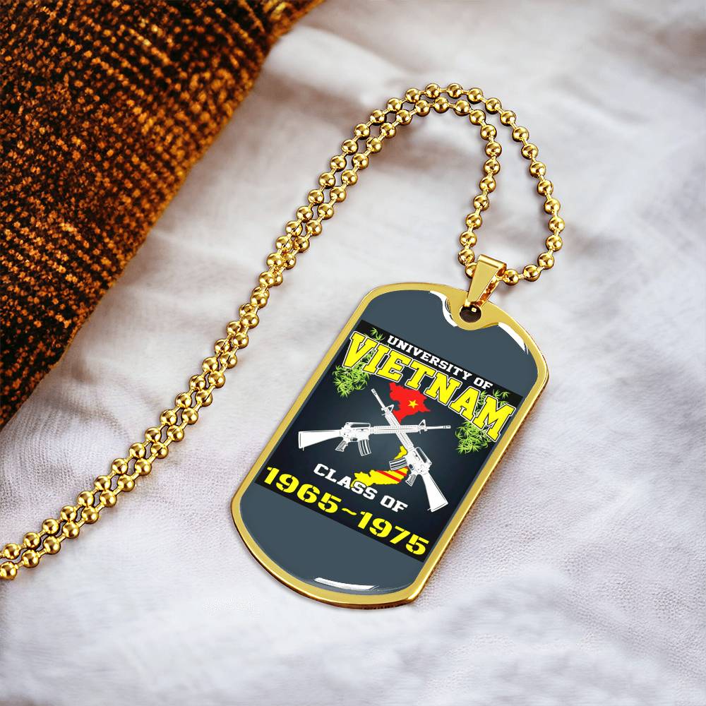 Vietnam Veteran Dog Tag - Army Tag Necklace, Dog Tag Necklace