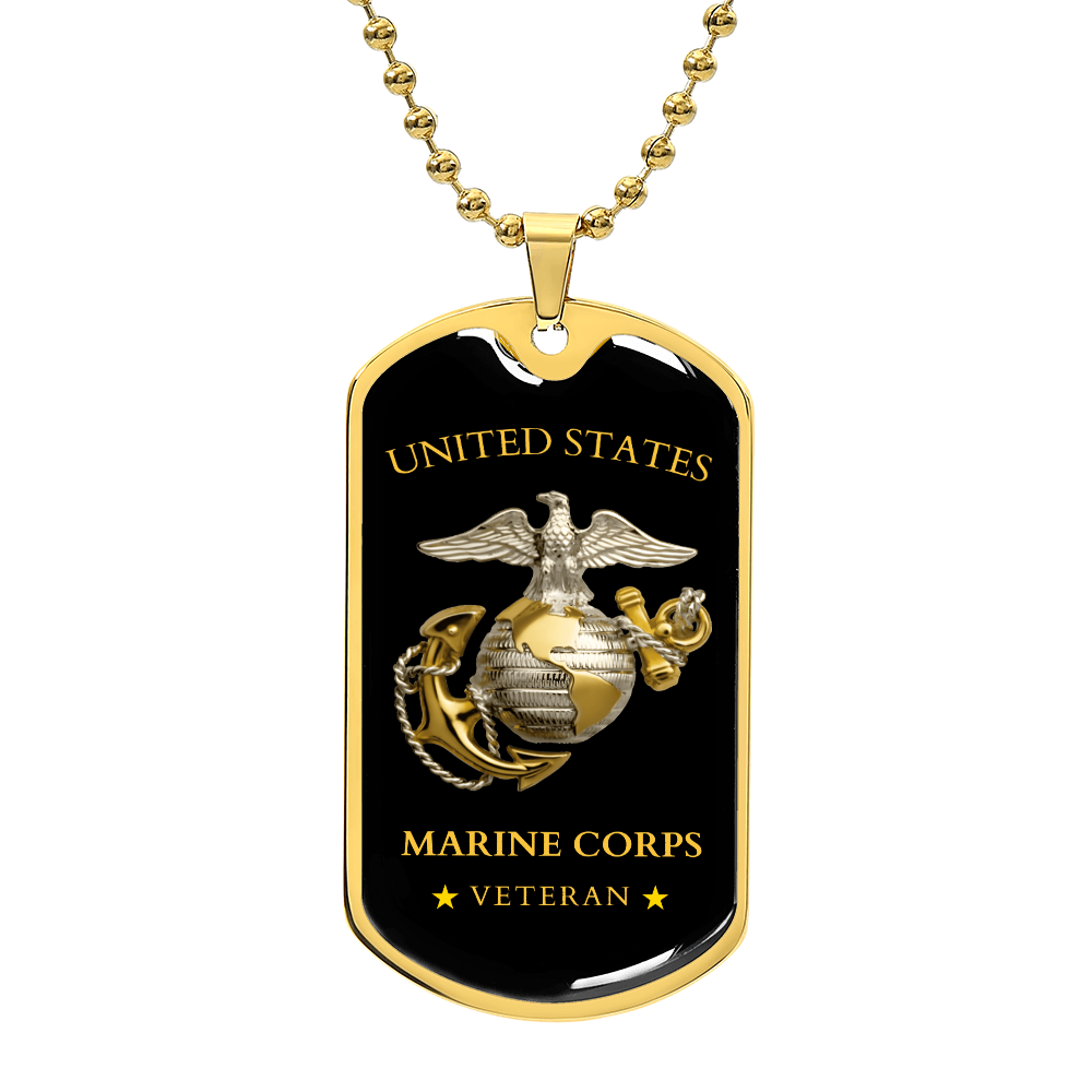 Gorgeous Dog Tag For Marine Corps - Army Tag Necklace, Dog Tag Necklace