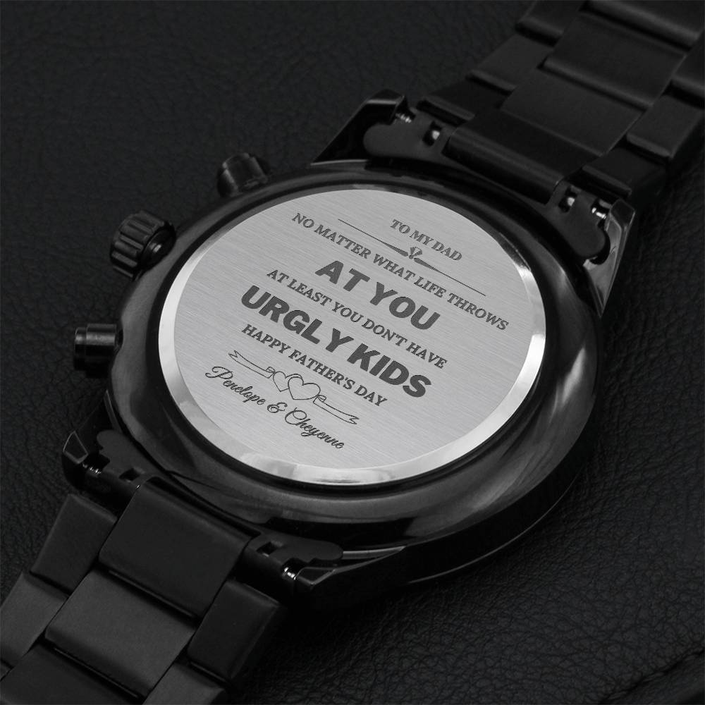 Fathers Day Candle Gift For Dad Thoughtful Special Gift For Dad Fathers Day Dads Birthday Fathers Engraving Chronograph Watch