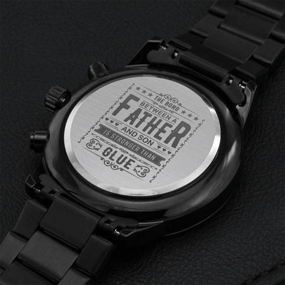 Gift For Dad Engraving Chronograph Watch