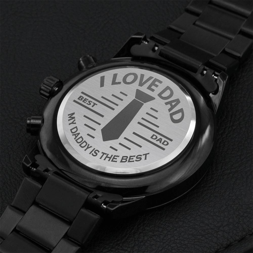 Best Men's Luxury Watches For Dad Engraving Chronograph Watch