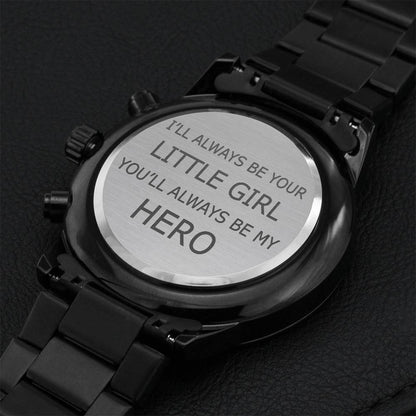 Father's Day Limited Edition - Sale Ending Soon Engraving Chronograph Watch