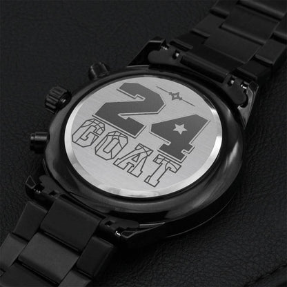 G.o.a.t 24 Chronograph Watch Engraving Chronograph Watch