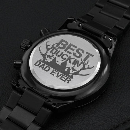 Duckin Engraving Chronograph Watch