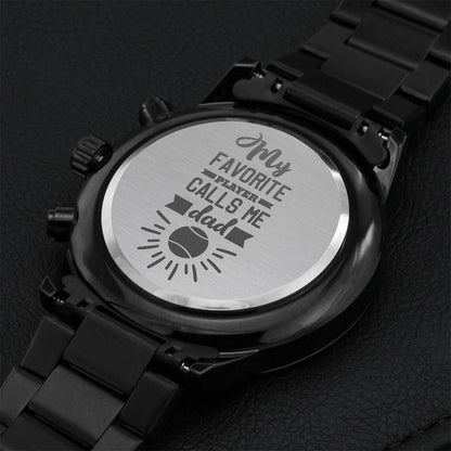 Fav Player Ca Engraving Chronograph Watch