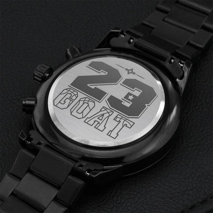 G.o.a.t 23 Chronograph Watch Engraving Chronograph Watch