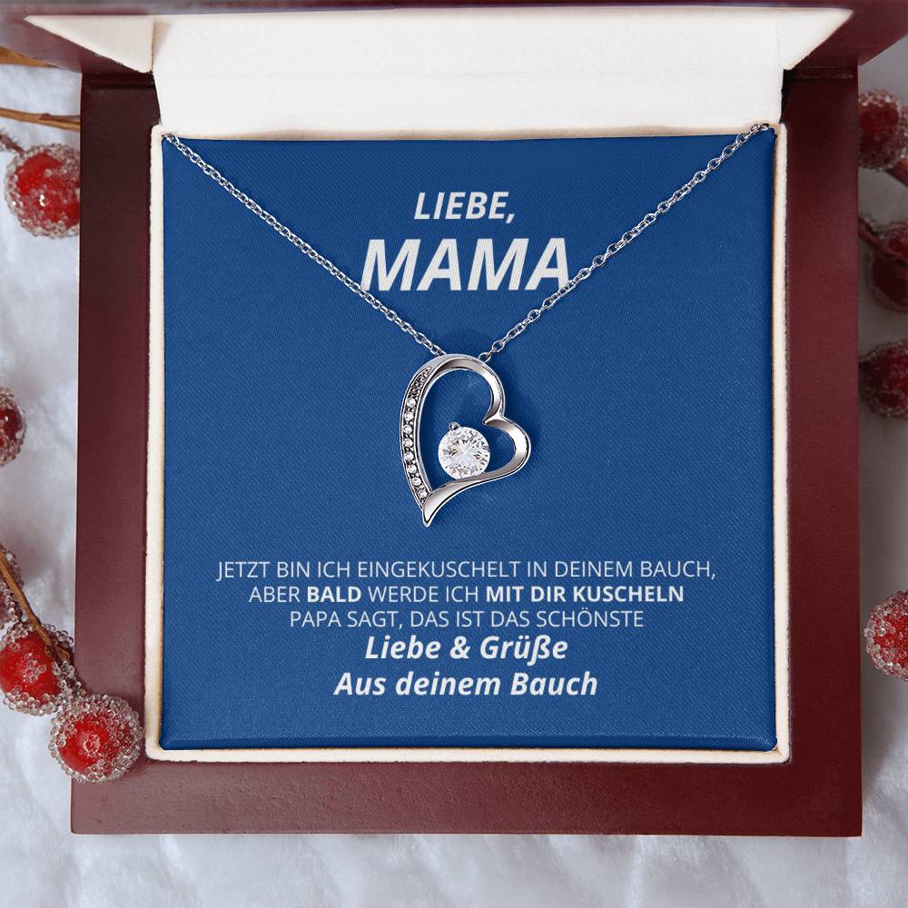 Werdende Mutter Forever Love Necklace