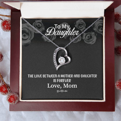 To My Daughter Beautiful Chapters Daughter Necklace Gift For Daughter Xmas Christmas Daughter Gift From Mom 7 Forever Love Necklace