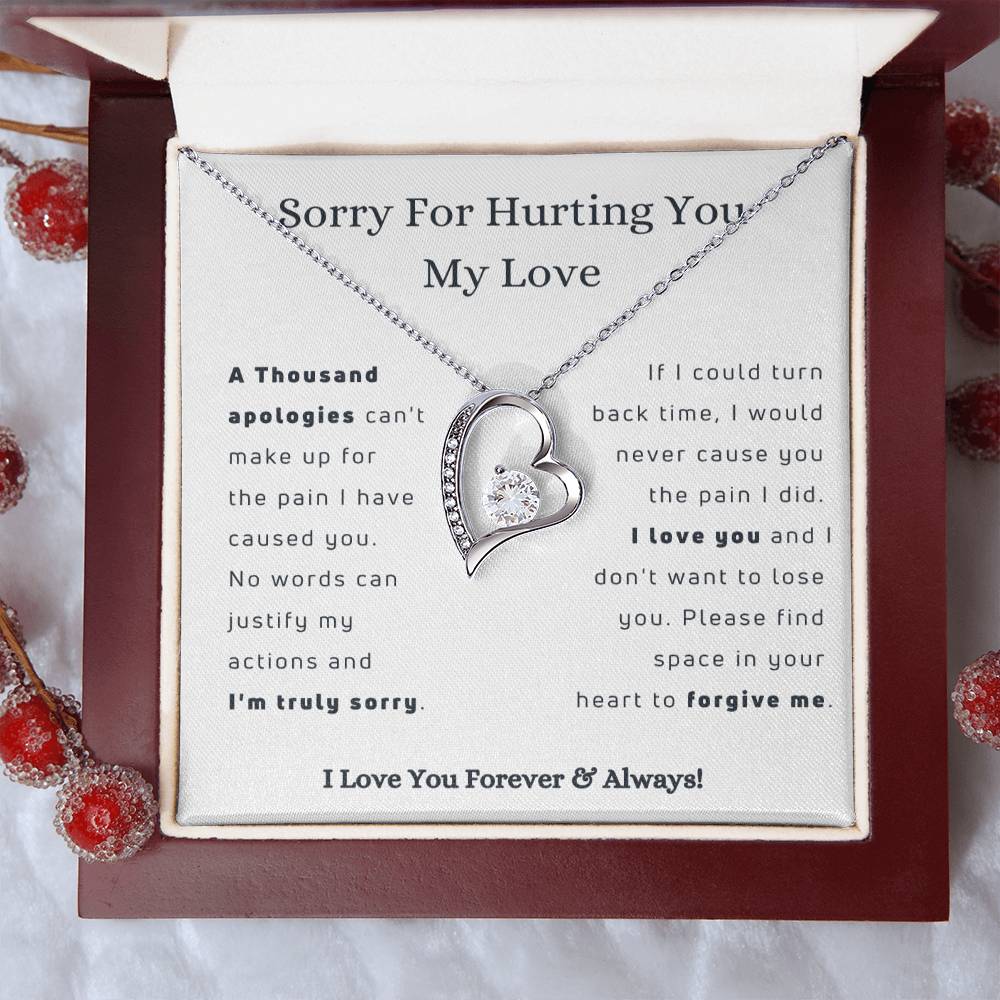 Sorry My Love - Forever Love Necklace