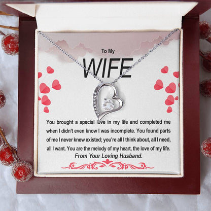 You Brought A Special Love In My Life Forever Love Necklace