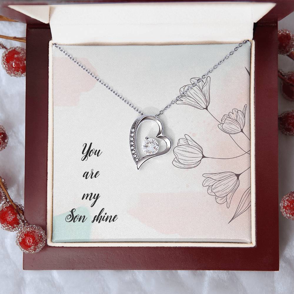 You Are My Son Shine 1 Forever Love Necklace
