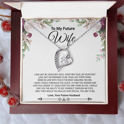 To My Future Wife Love You Longer Necklace Forever Love Necklace