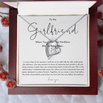 To My Girlfriend Always Remember Forever Love Necklace